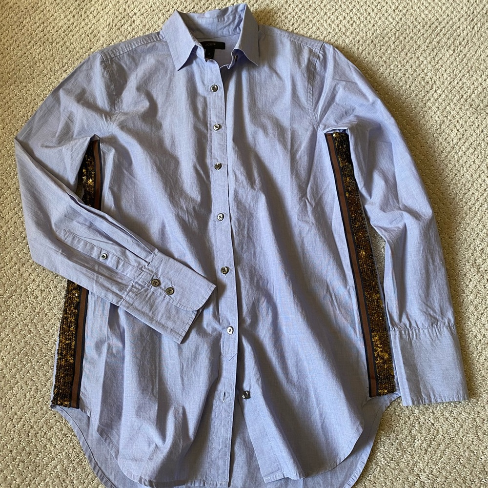 Women’s J. Crew long sleeve, button down top